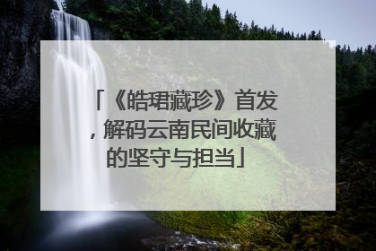 《皓珺藏珍》首发，解码云南民间收藏的坚守与担当