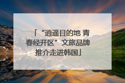 “逍遥目的地 青春经开区”文旅品牌推介走进韩国