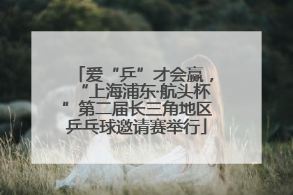 爱“乒”才会赢，“上海浦东·航头杯”第二届长三角地区乒乓球邀请赛举行