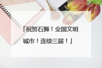 祝贺石狮！全国文明城市！连续三届！