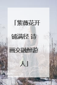 紫薇花开铺满径 诗画交融醉游人