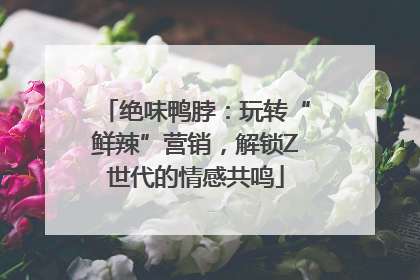 绝味鸭脖：玩转“鲜辣”营销，解锁Z世代的情感共鸣