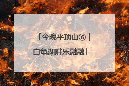 今晚平顶山⑥｜白龟湖畔乐融融