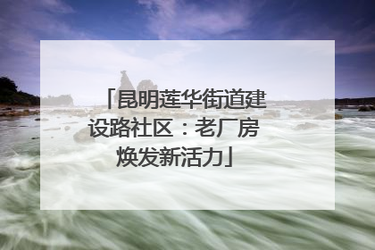 昆明莲华街道建设路社区：老厂房焕发新活力