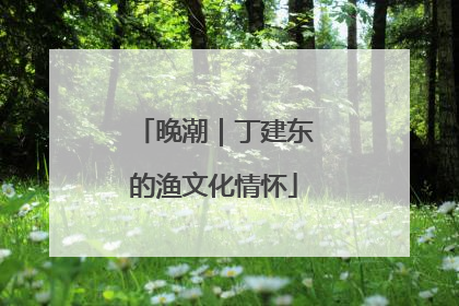 晚潮｜丁建东的渔文化情怀