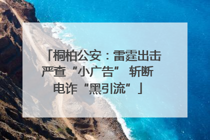 桐柏公安：雷霆出击严查“小广告” 斩断电诈“黑引流”