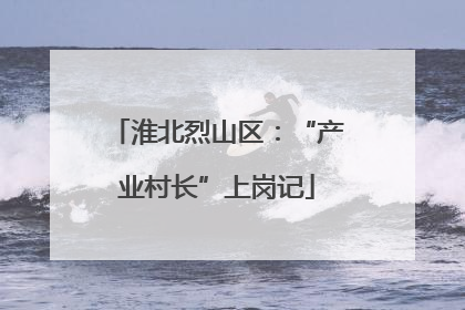 淮北烈山区：“产业村长”上岗记