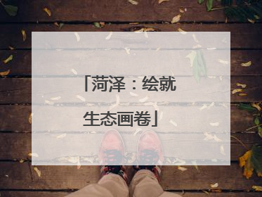 菏泽：绘就生态画卷