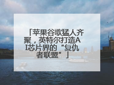 苹果谷歌猛人齐聚，英特尔打造AI芯片界的“复仇者联盟”