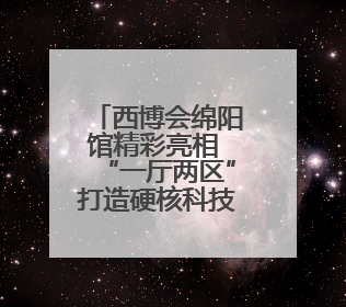 西博会绵阳馆精彩亮相 “一厅两区”打造硬核科技“矩阵”