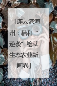 连云港海州：秸秆“逆袭”绘就生态农业新画卷