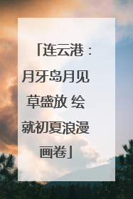 连云港：月牙岛月见草盛放 绘就初夏浪漫画卷