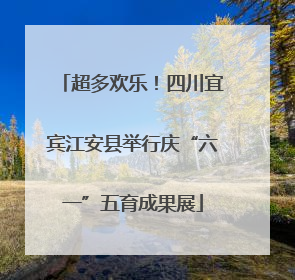 超多欢乐！四川宜宾江安县举行庆“六一”五育成果展