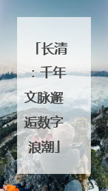 长清：千年文脉邂逅数字浪潮