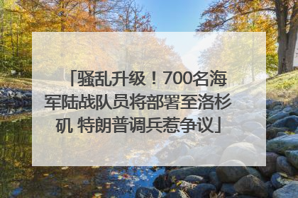 骚乱升级！700名海军陆战队员将部署至洛杉矶 特朗普调兵惹争议